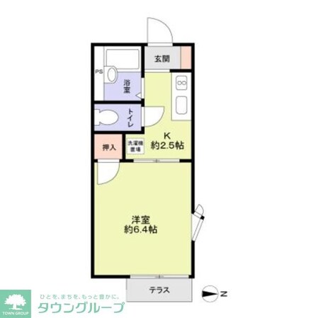 グランドール佐久間の物件間取画像